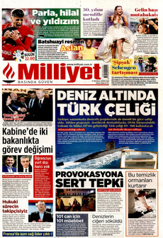 MİLLİYET 2 Temmuz 2024 Gazete Manşeti Küçük