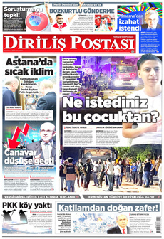 DİRİLİŞ POSTASI 4 Temmuz 2024 Gazete Manşeti Küçük