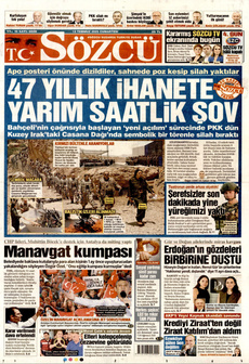 SÖZCÜ 12 Temmuz 2025 Gazete Manşeti Küçük