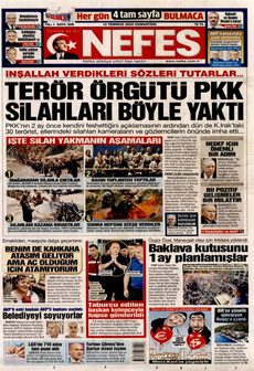 NEFES 12 Temmuz 2025 Gazete Manşeti Küçük