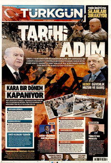 TÜRKGÜN 12 Temmuz 2025 Gazete Manşeti Küçük