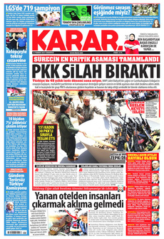 KARAR 12 Temmuz 2025 Gazete Manşeti Küçük