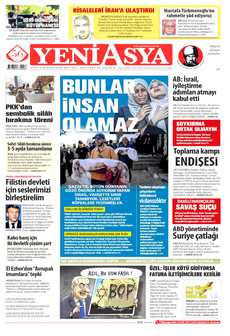 YENİ ASYA 12 Temmuz 2025 Gazete Manşeti Küçük