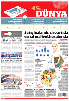 DÜNYA 12 Temmuz 2025 Gazete Manşeti Küçük