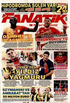 FANATİK 12 Temmuz 2025 Gazete Manşeti Küçük