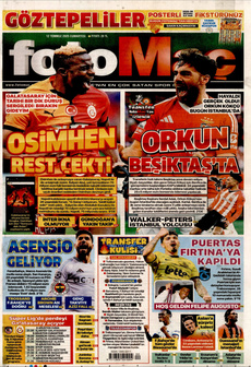 FOTOMAÇ 12 Temmuz 2025 Gazete Manşeti Küçük