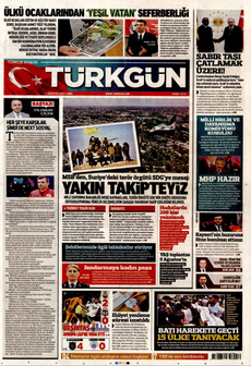 TÜRKGÜN 1 Ağustos 2025 Gazete Manşeti Küçük