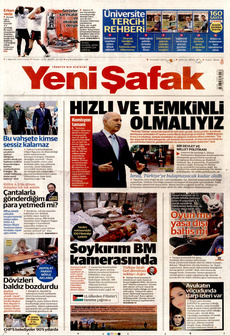 YENİ ŞAFAK 1 Ağustos 2025 Gazete Manşeti Küçük
