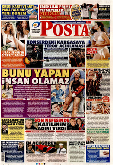 POSTA 1 Ağustos 2025 Gazete Manşeti Küçük