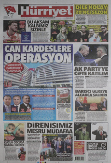 HÜRRİYET 12 Eylül 2025 Gazete Manşeti Küçük