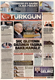 TÜRKGÜN 12 Eylül 2025 Gazete Manşeti Küçük