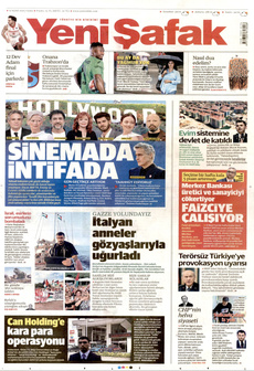 YENİ ŞAFAK 12 Eylül 2025 Gazete Manşeti Küçük