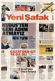 YENİ ŞAFAK 18 Eylül 2025 Gazete Manşeti Küçük
