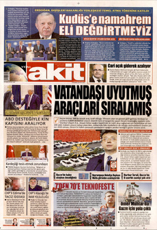 YENİ AKİT 18 Eylül 2025 Gazete Manşeti Küçük