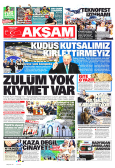 AKŞAM 18 Eylül 2025 Gazete Manşeti Küçük