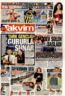 TAKVİM 18 Eylül 2025 Gazete Manşeti Küçük