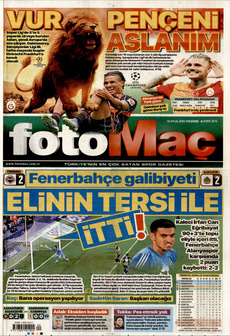 FOTOMAÇ 18 Eylül 2025 Gazete Manşeti Küçük