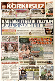 KORKUSUZ 18 Eylül 2025 Gazete Manşeti Küçük
