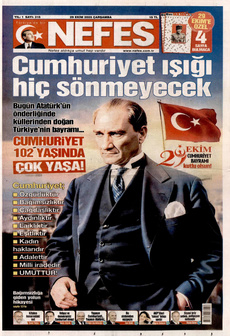 NEFES 29 Ekim 2025 Gazete Manşeti Küçük