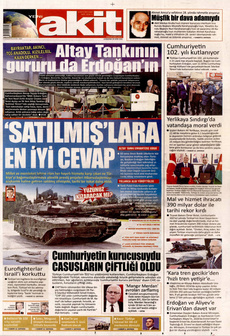 YENİ AKİT 29 Ekim 2025 Gazete Manşeti Küçük