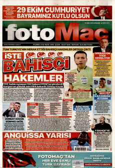 FOTOMAÇ 29 Ekim 2025 Gazete Manşeti Küçük