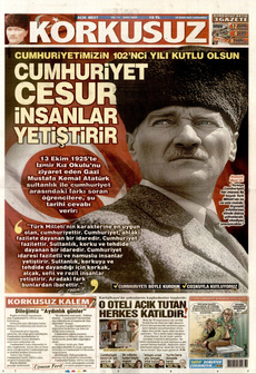 KORKUSUZ 29 Ekim 2025 Gazete Manşeti Küçük
