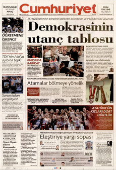 CUMHURİYET 23 Haziran 2026 Gazete Manşeti Küçük