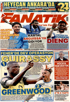 FANATİK 23 Haziran 2026 Gazete Manşeti Küçük