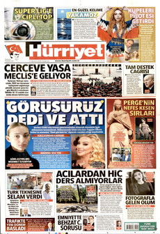 HÜRRİYET 3 Ağustos 2026 Gazete Manşeti Küçük