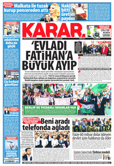KARAR 3 Ağustos 2026 Gazete Manşeti Küçük