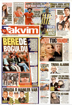 TAKVİM 3 Ağustos 2026 Gazete Manşeti Küçük